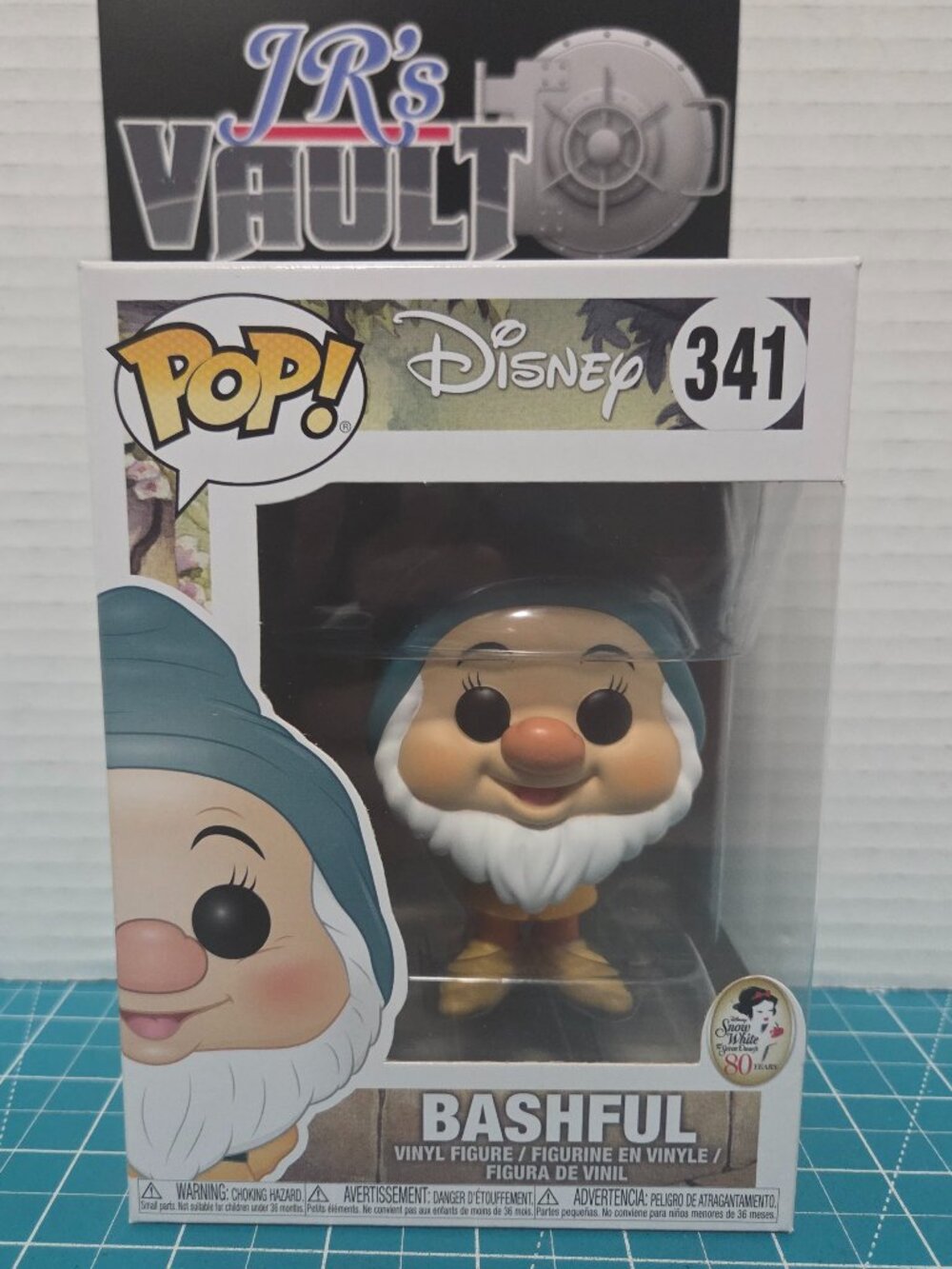 Funko POP Disney Snow White and the 7 Dwarfs Bashful 341 Vinyl Figure